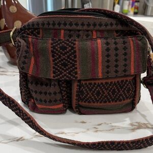 Southwestern Woven Crossbody Bag